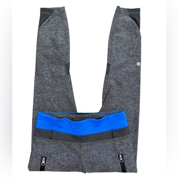 Lululemon Inspire Tight II Blue and Deep Coal - Picture 5 of 10